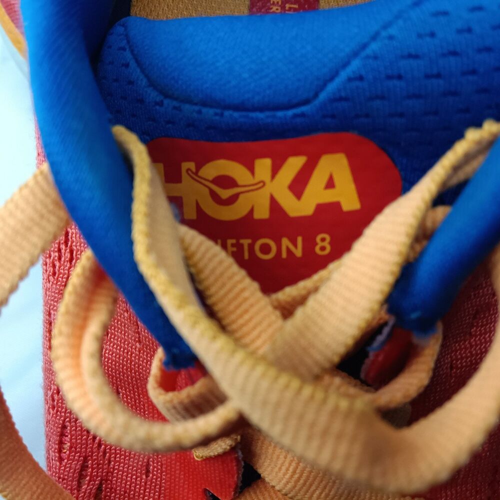 HOKA Clifton 8 Road Running Shoes Women's Size 7.5 B Fiesta Bluing - Picture 7 of 9